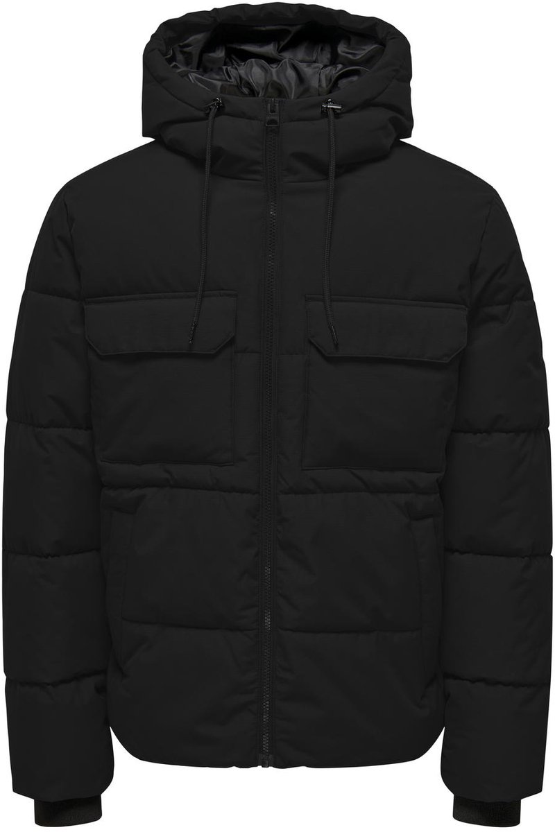 ONLY & SONS JUNIOROSJELIJAH PCKT. HOOD JACKET OTW NOOSJongens Jas