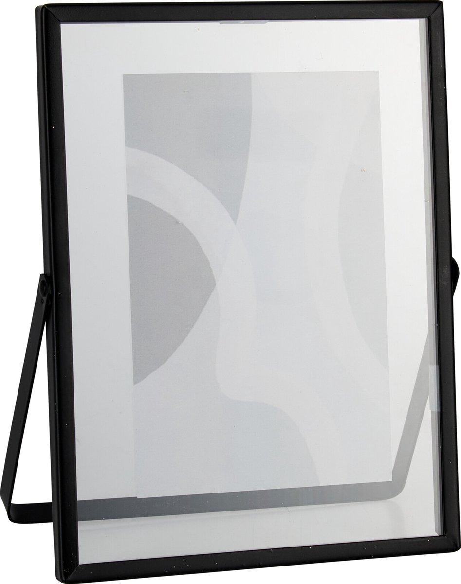 H&S Collections-fotolijst-15,5 x 21 cm-zwart metaal