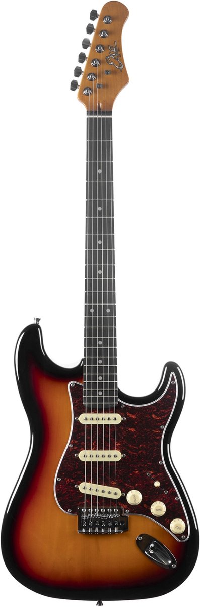 EKO ST300 SB ST-Style Elektrische Gitaar Sunburst