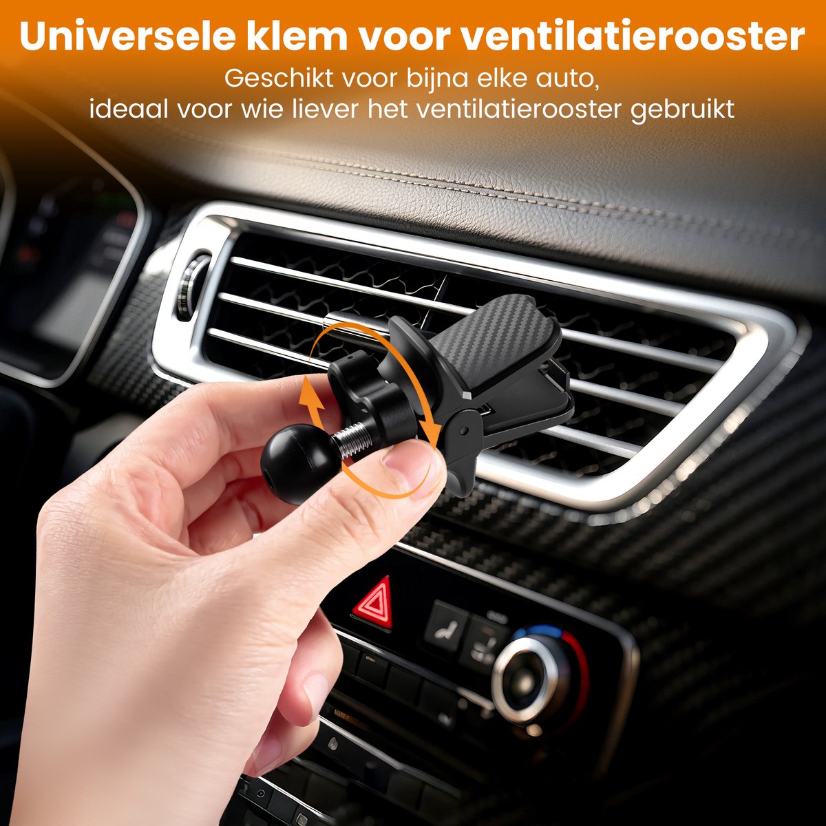 Telefoonhouders Auto met Zuignap - 3 in 1 Autohouder voor Dashboard, Voorruit & Ventilatie - Mobiel Houder Auto - GSM Houder Auto - Universeel en Verstelbaar - Zwart — cadeau in Cadeau-ideeën - foto 6