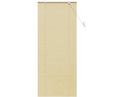 vidaXL - Rolgordijn - Natuur - 80 - x - 220 - cm - Bamboe