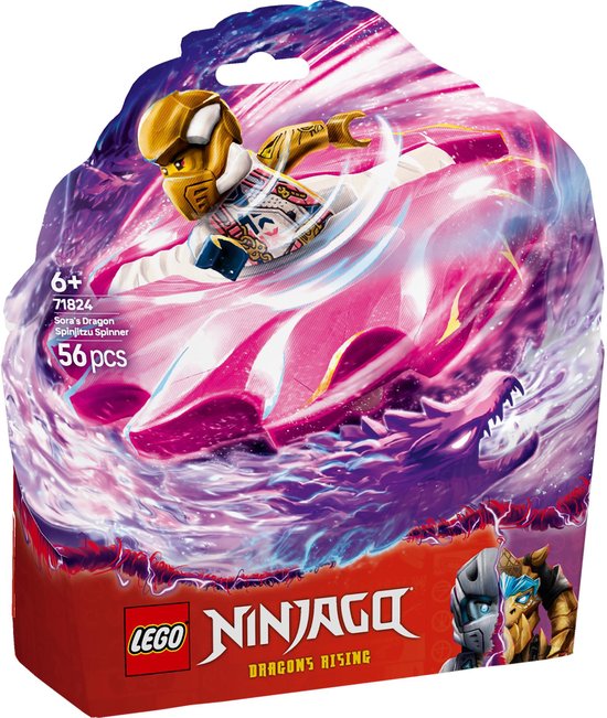 LEGO NINJAGO Sora's Spinjitzu drakenspinner actie - 71824