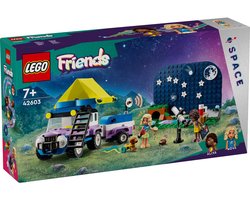 foto van LEGO Friends 42603 Astronomisch Kampeervoertuig - Sterrenkijk Kampeerauto Speelset voor Kinderen vanaf 7 Jaar, 356 Onderdelen