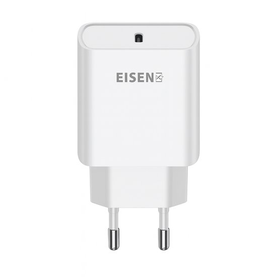 Foto: Eisenz oplader 20w power delivery usb c snellader geschikt voor iphone en samsung universeel reisvriendelijk