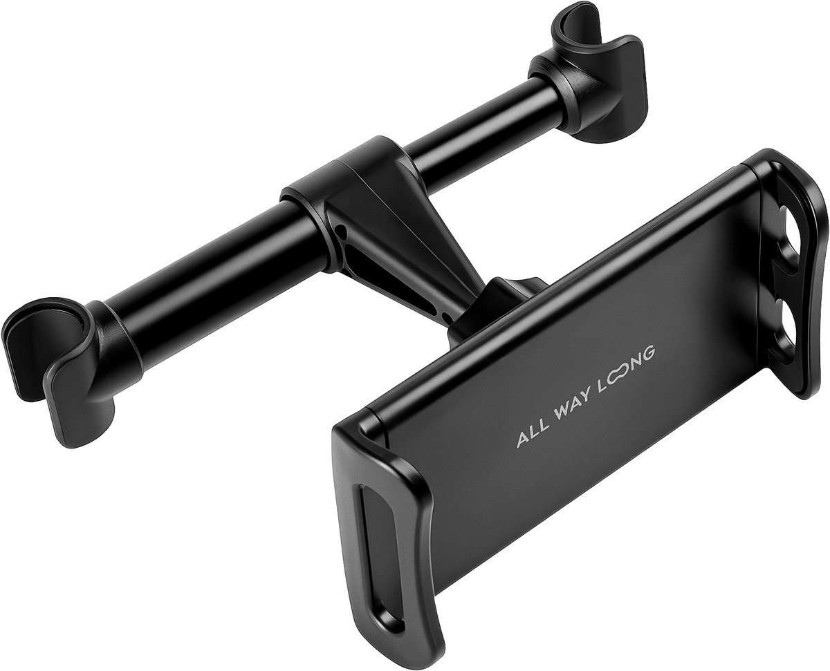 Tablet Houder Auto - Hoofdsteun - Geschikt voor Ipad, Tablet & Telefoon - Auto Houder - Auto Accessoires - Universeel - Zwart