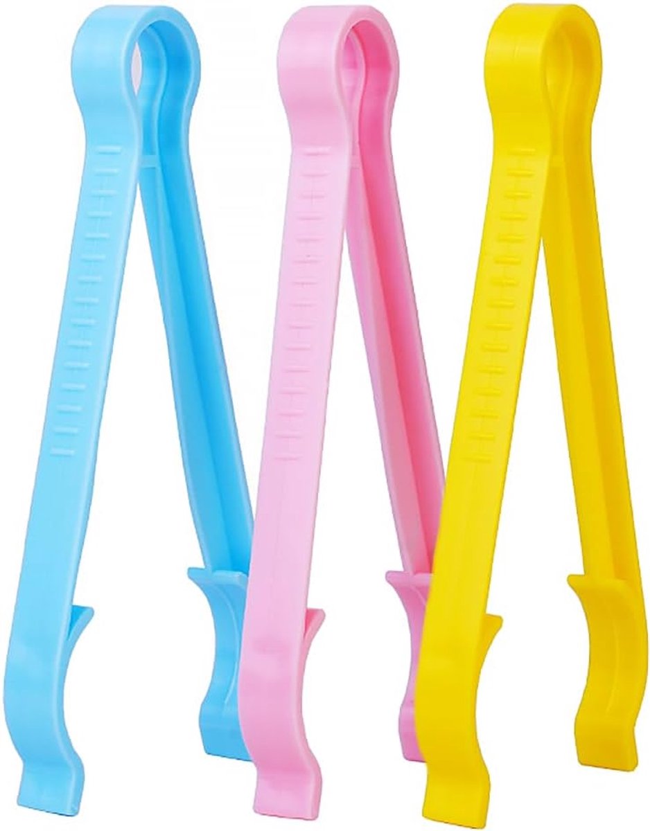 Image of 3 stuks babyflessentang - multifunctionele skid fles clips - antislip zuigfles klem - gesteriliseerde tang - hete fles houder - anti-brandende fles clips voor zuigelingen - pasgeborenen - peuter
