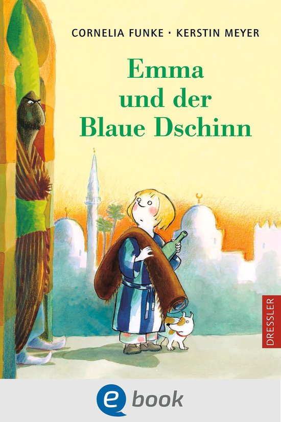 Emma und der blaue Dschinn - cover