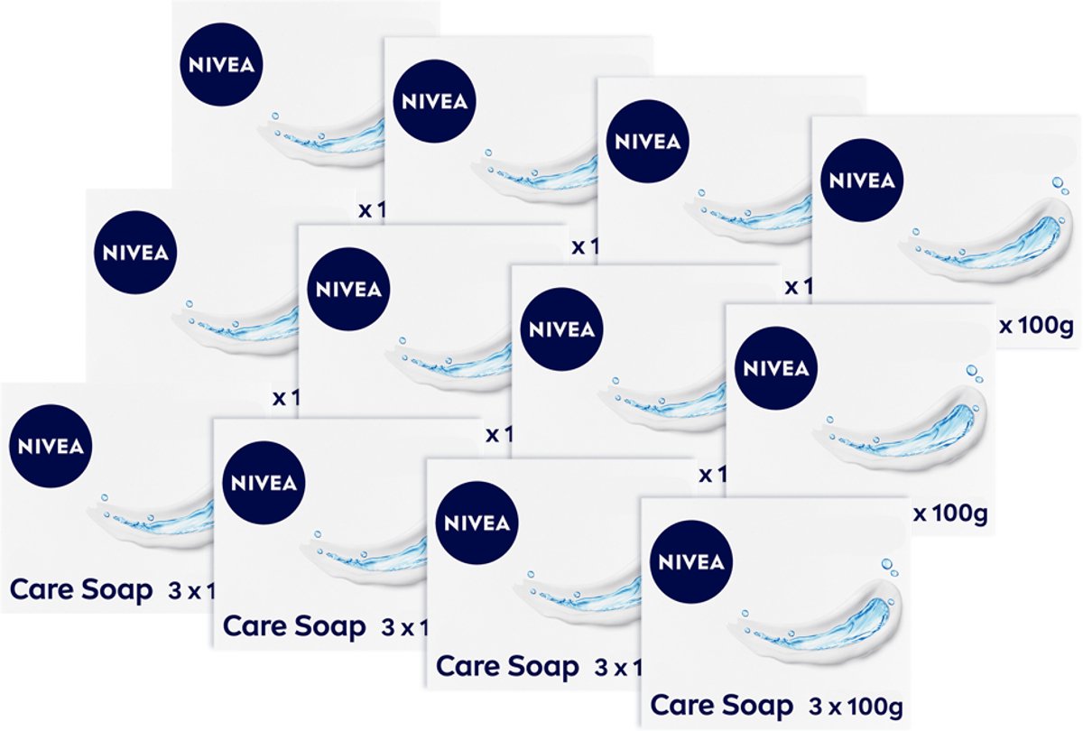 NIVEA Tabletzeep Creme Soft 12 x 3x 100 gr