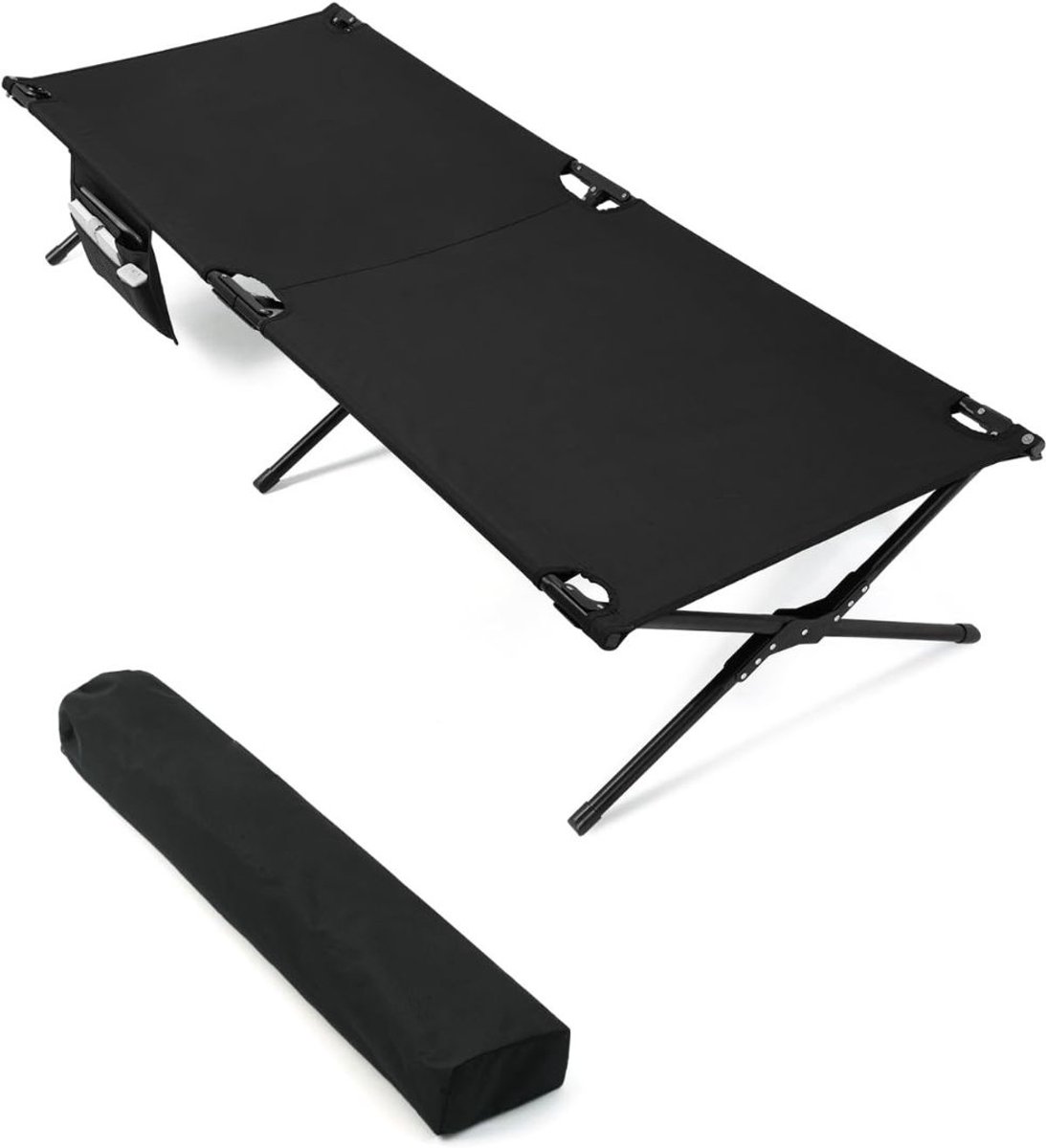 Veldbed - Kampeerbed - Vouwbed 1 Persoons - Logeerbed