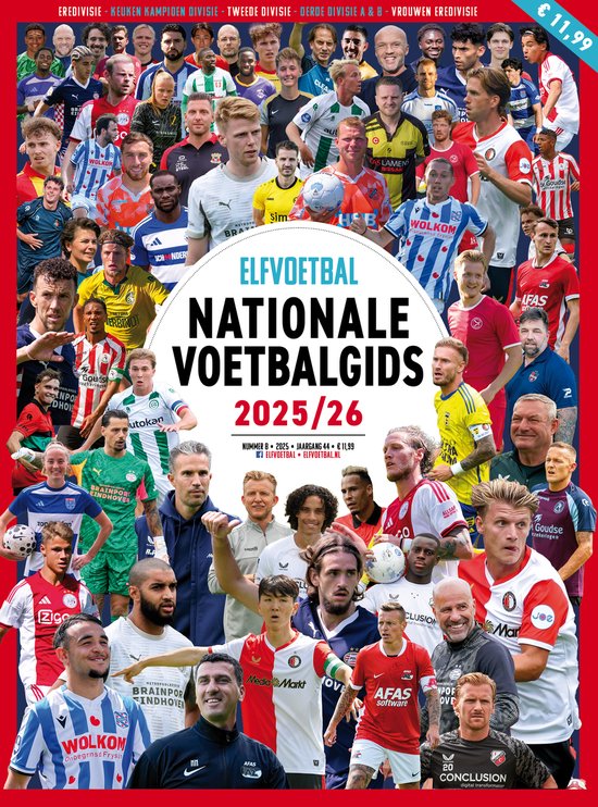 ELF Voetbal Nationale Voetbalgids 2025/26 - De meest complete voetbalgids van Nederland! - Tijdschrift - Magazine
