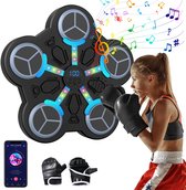 Music Boxing Machine, Boxing Machine for Kids, Smart Bluetooth Music Boxing Machine, Indoor Interactive Wall Trainer, Music Boxes Sports Toys for Kids, Gifts for Kids Boys