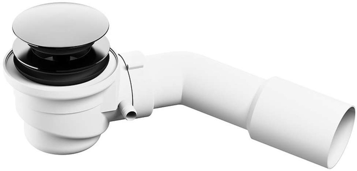 Cersanit Crea - Badafvoerset, ClickClack, chroom S904-010