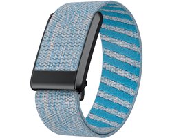 Strap-it Elastisch nylon bandje - geschikt voor Whoop 4.0 (blauw mix)