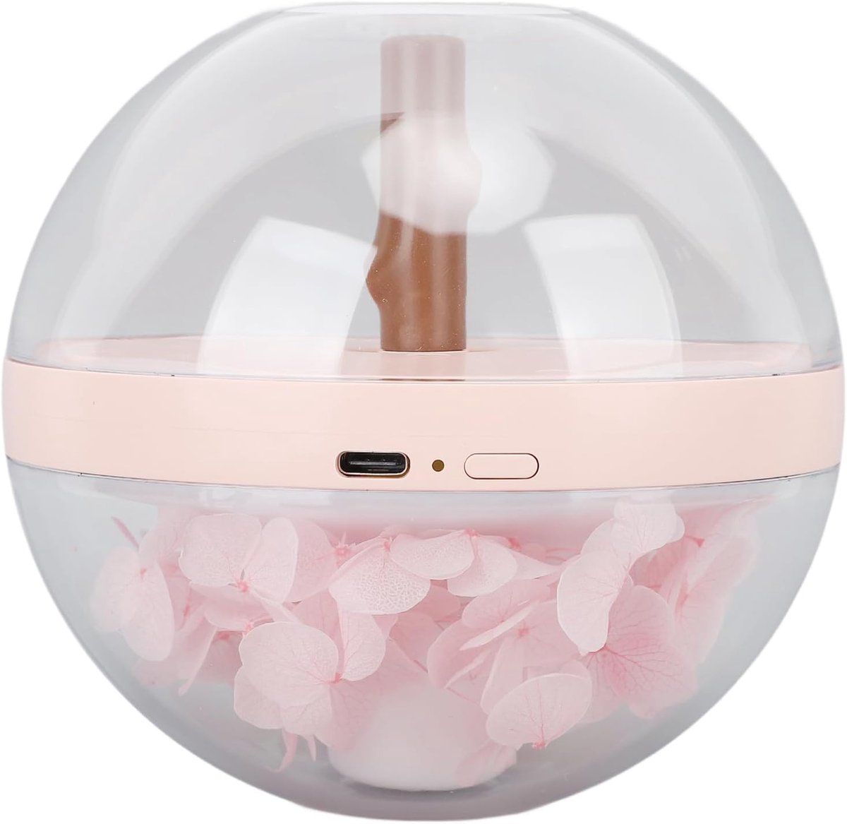 Essentiële Olie Diffuser - Luchtbevochtiger - Geconserveerde Bloem - LED - 270 ml