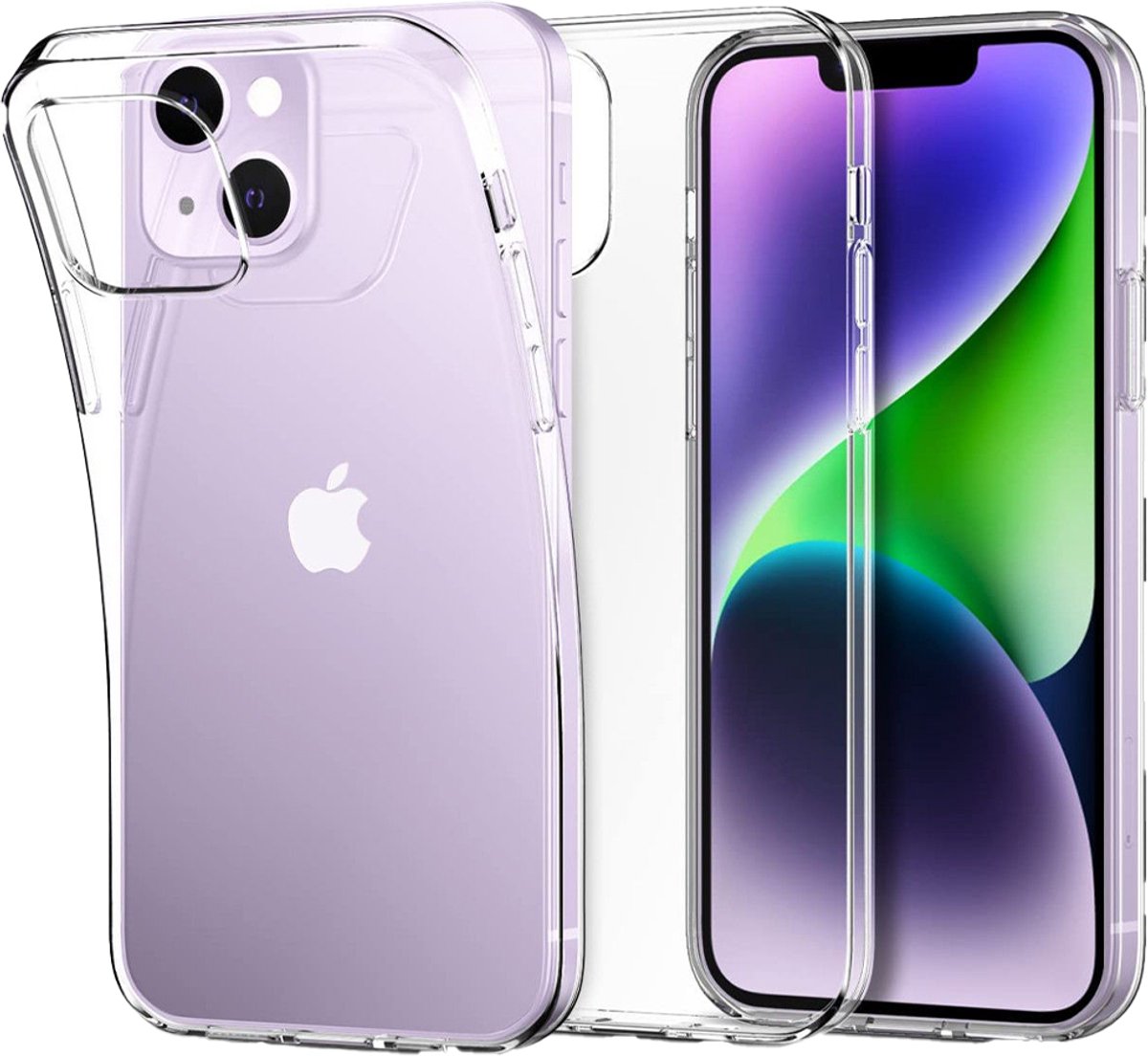 Hoesje geschikt voor iPhone 17 Air - Backcover - Anti shock - Extra dun - Transparant