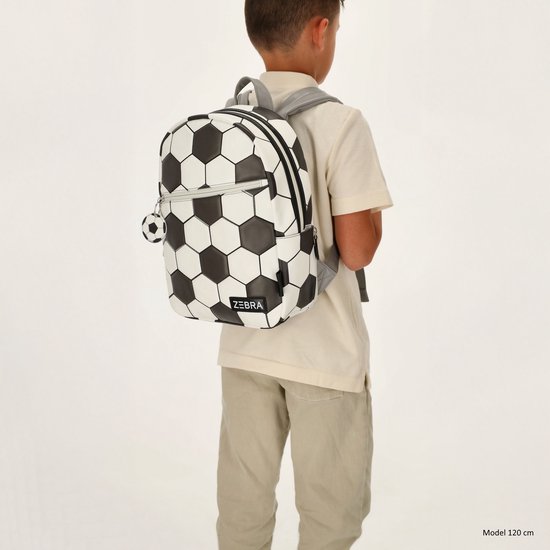 Zebra Trends Sem Voetbal Rugzak - Schooltas - Jongens Rugtas