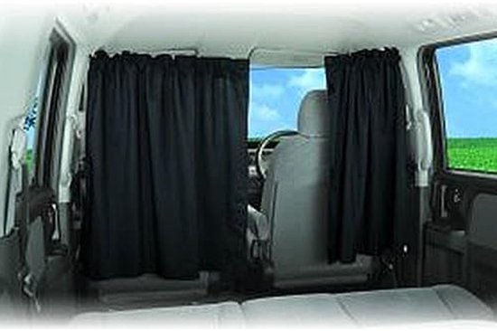 Foto: Kzq auto privacy gordijn auto verduisteringsgordijn privacy gordijn auto scheidingsgordijn zonnescherm scheidingswand tussen de achterbank 70 80cm verduisterings zonnescherm geschikt voor reizen kamperen dutjes doen slapen zwart