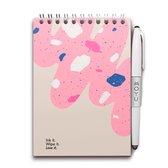MOYU - Carnet Flamingo Desert - Carnet effaçable A6 Hardcover