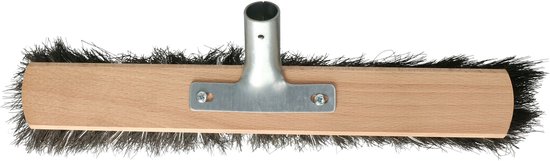 Buemag Terrastegels bezem Arenga Elaston - 40 cm - met houten steel van 120 cm - Voor beton en keramische tegels - Geen krassen van Buemag — afbeelding 2