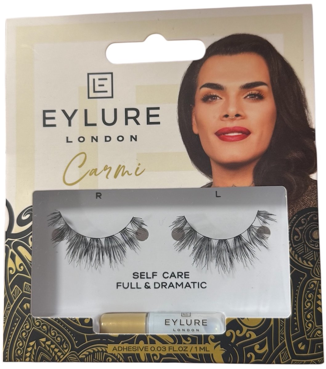 Eylure London Carmi Self Care Full & Dramatic Lashes hergebruik baar + lijm