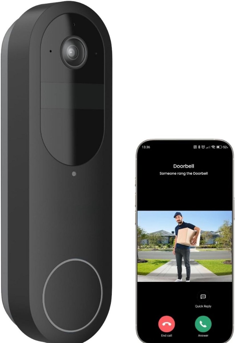 Lexium Draadloze Video Deurbel met App (EAN: ...9171)