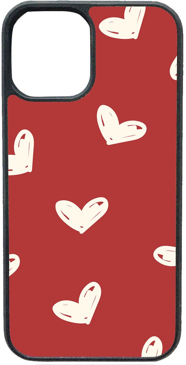 Telefoonhoesje - WHITE HEART - Iphone 13 Pro Max
