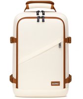 Kono Reistas - 20L - Rugzak - Handbagage Weekendtas - Backpack - Waterafstotend - Beige/Bruin