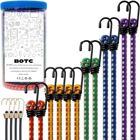 20 X Bungee-Haken Ohne Seile – Praktische Haken Für Spanngurte, Zelte, Planen