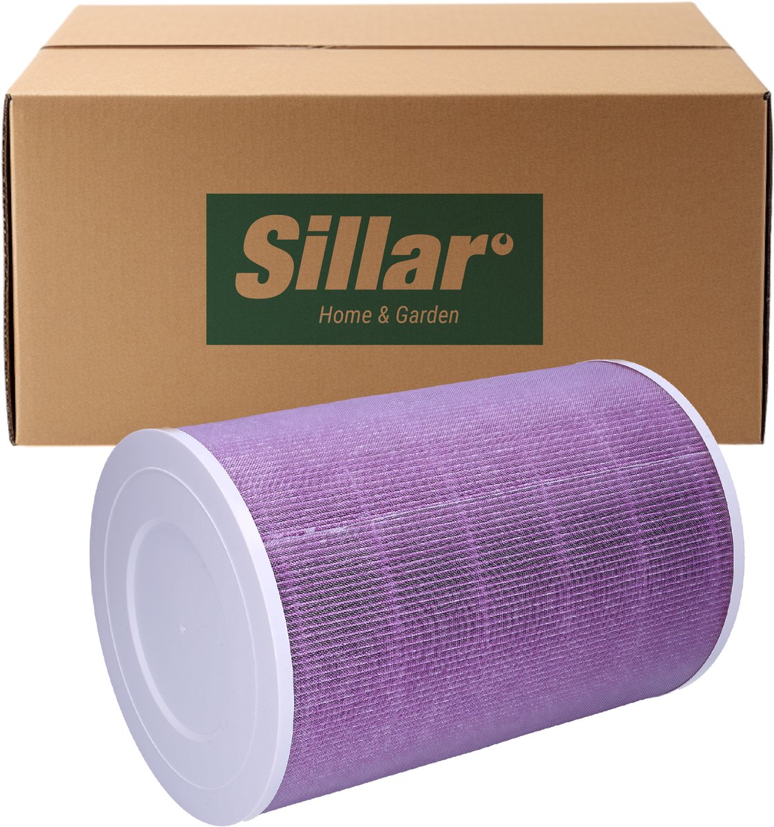 Sillar, HEPA-filter voor luchtreiniger, antibacterieel, filter met actieve kool, geschikt voor Xiaomi Mi Purifier, vervanging voor Xiaomi Mi Purifier H13, voorzien van RFID-chip, 1 stuk — afbeelding 1