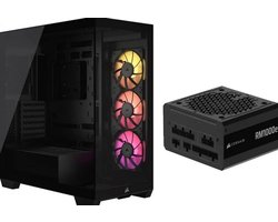 Corsair Case Combo 2 - Corsair 3500X ARGB + RM1000e 2025 1000 Watt bundel