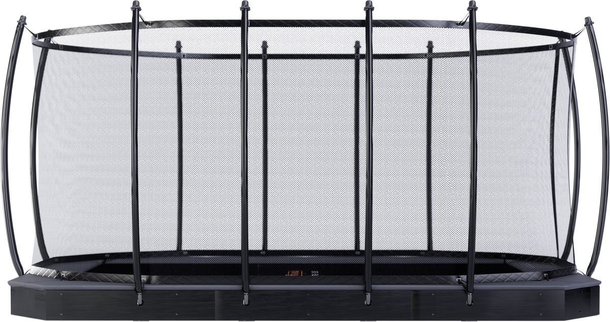 Avyna Trampoline FlatLevel 520x305 (352) met net | Grijs