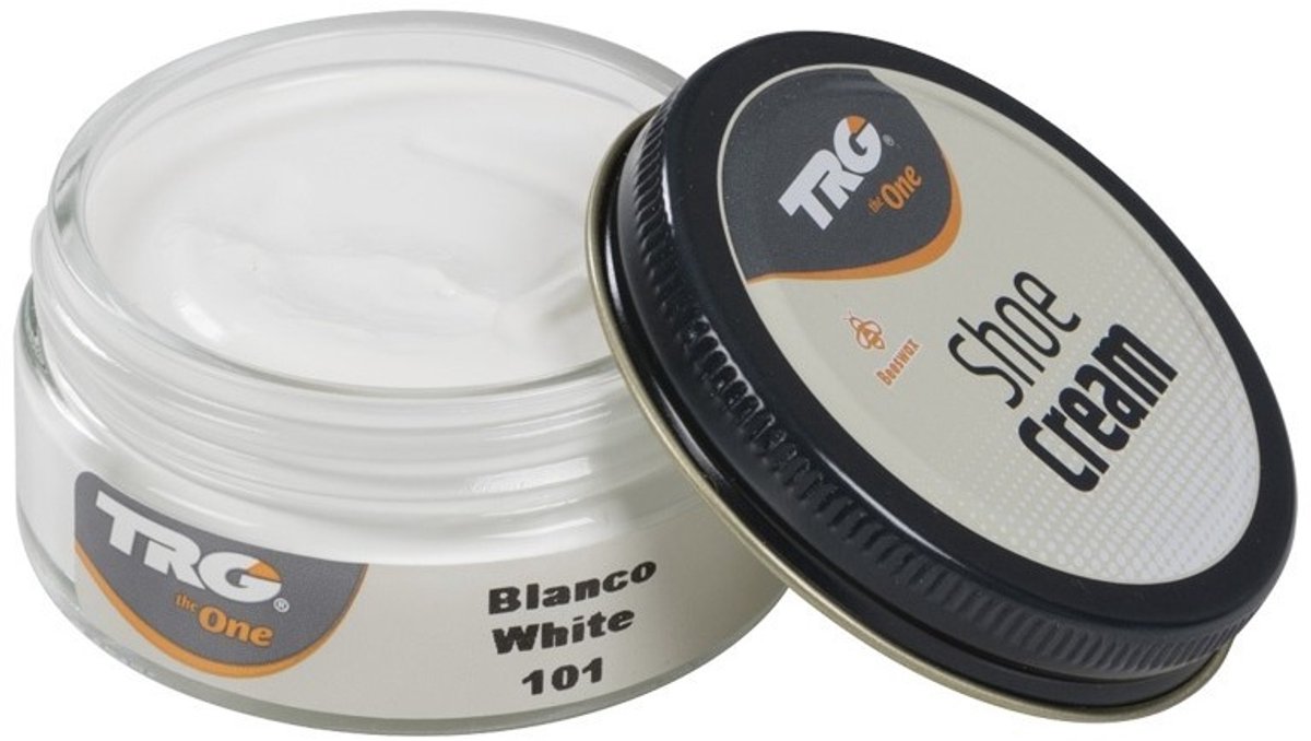 TRG - schoencrème met bijenwas - wit - 50 ml