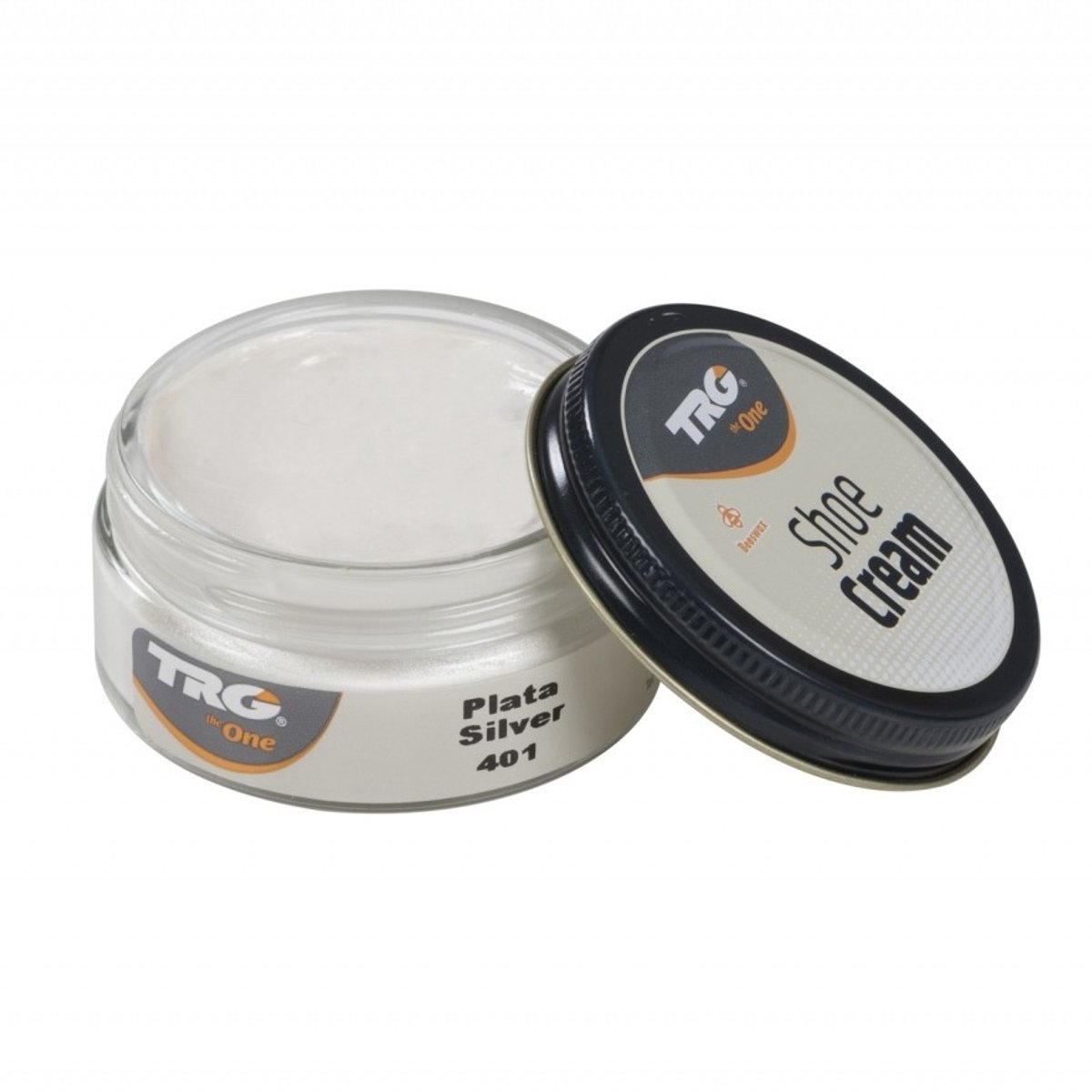 TRG - schoencrème met bijenwas - zilver - 50 ml