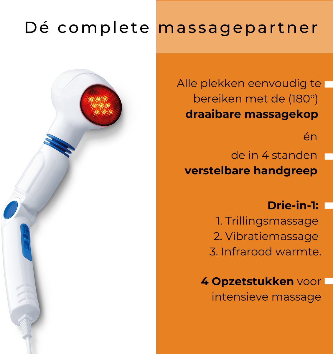Beurer MG 40 Massage apparaat - met Infrarood Warmte thumbnail 4