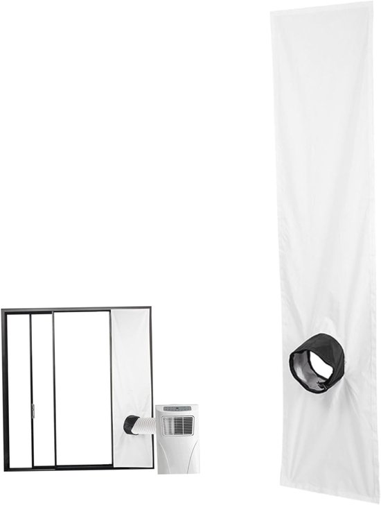 Draagbare airconditioner raamafdichting 200 cm waterdicht verstelbaar polyester universele raamkit