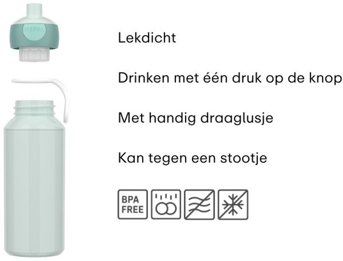 Mepal Campus Spiderman lunchtrommel voor Kinderen