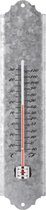 Thermometer 30 cm - Oud zink