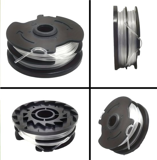 3 Stuks Vervangende Nylon Draadspoelen voor Lidl Parkside Trimmers - Geschikt voor PRTA 20-Li (A1, B2, C3), PRT 550 (A1, A3) en PRT 300 (A1) - 4 Meter, Ø 1,6 mm van Merkloos	 — afbeelding 5