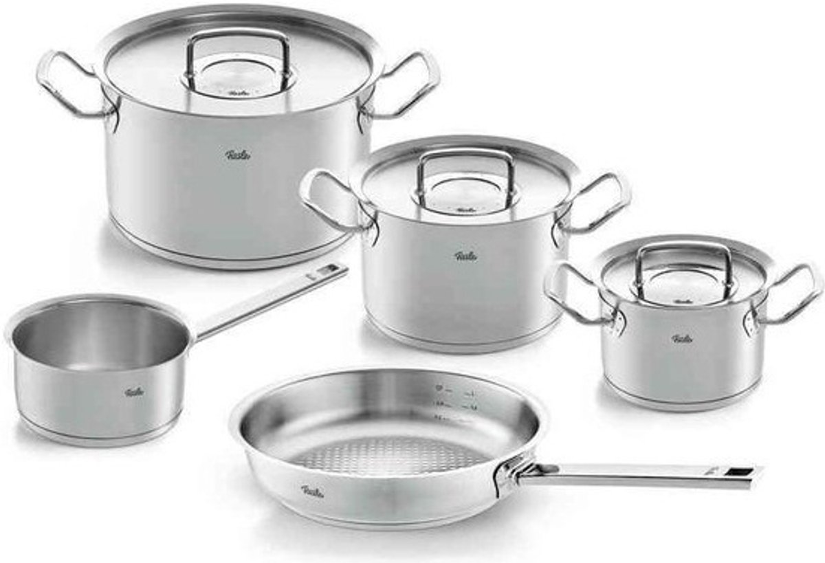 Fissler Original Profi Collection® - 5-delige Pannenset met Braadpan - RVS