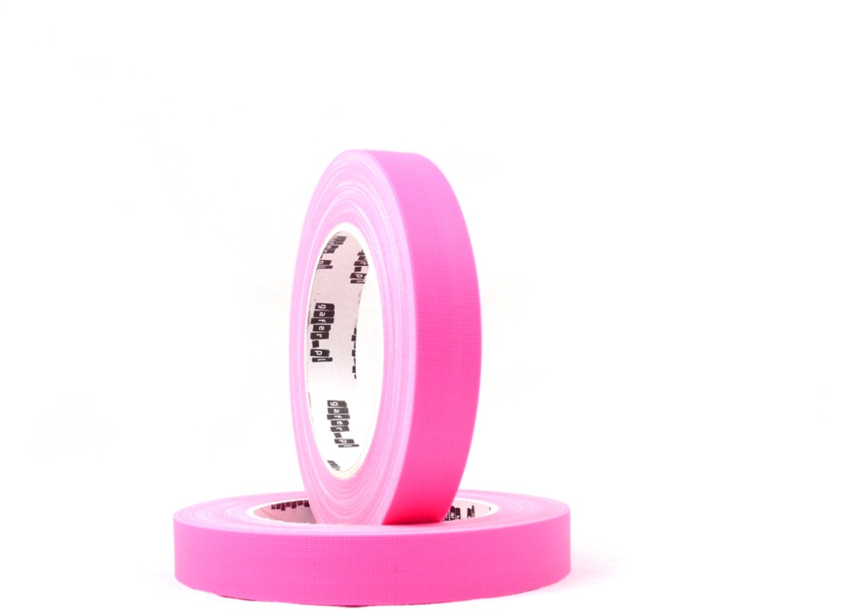 Gafer.pl Fluor Tape 19mm x 25m Roze