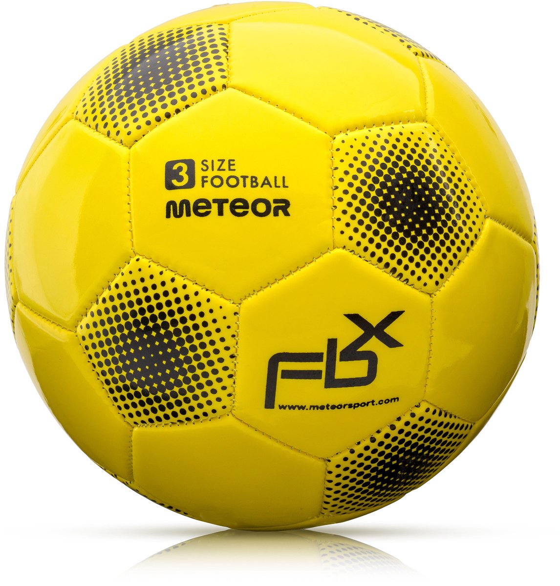 Meteor FBX 3 - Voetbal - neon geel