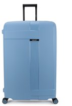 Decent TRANSIT 2.0 Spinner TSA Reiskoffer vaste sluiting 135 liter – Grote maat koffer 82x54x32,5 – Reiskoffer met wielen - Lichtgewicht koffer – Reiskoffer groot - Veilig TSA Cijferslot – Lichtblauw