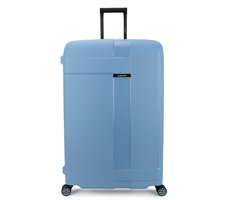 Decent TRANSIT 2.0 Spinner TSA Reiskoffer vaste sluiting 135 liter - Grote maat koffer 82 × 54 × 32,5 - Reiskoffer met wielen - Lichtgewicht koffer - Lichtblauw