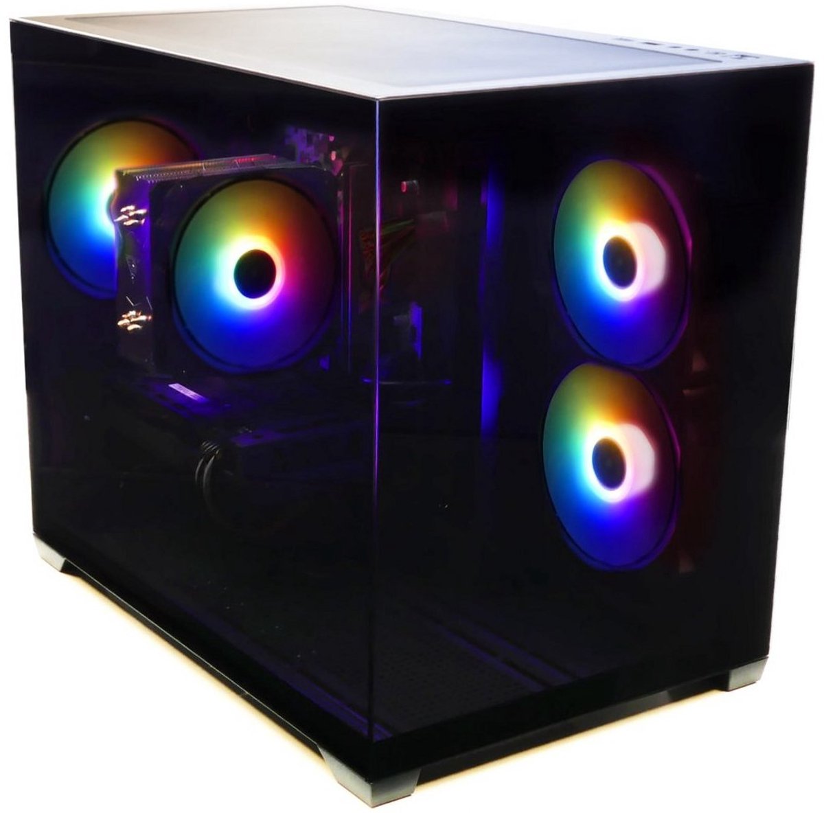 AMD Ryzen 5 5500 Game PC / Streaming Computer - RTX 2060 - 16GB RAM - 500GB SSD - Win11 Pro