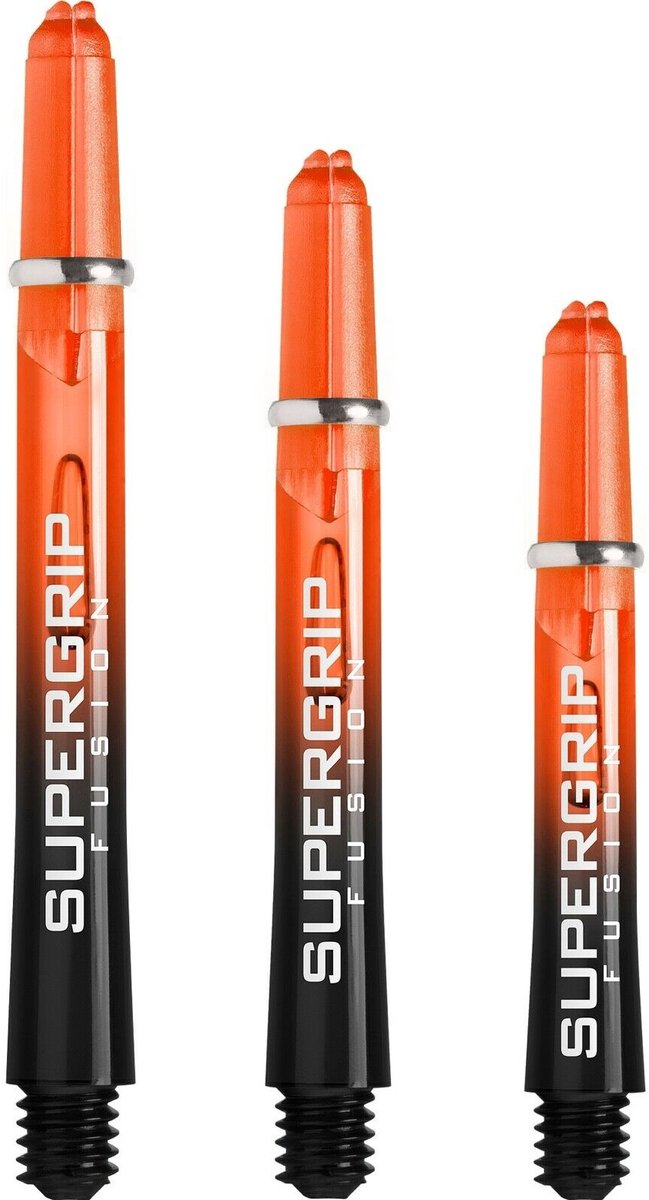 Harrows Supergrip Fusion Orange - Dart Shafts Inbetween