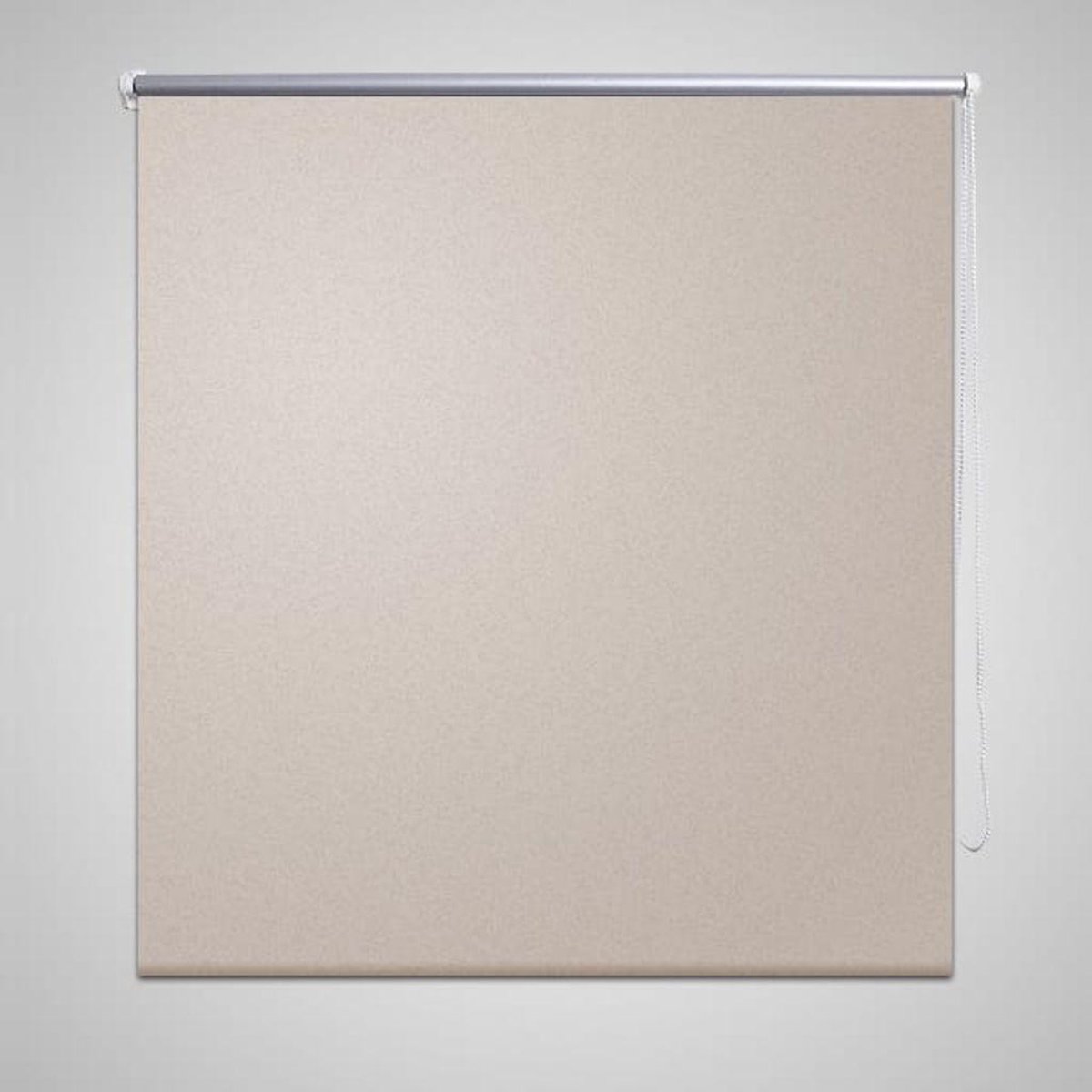 vidaXL - Rolgordijn - verduisterend - 124,4 - x - 230 - cm - stofbreedte - 120 - cm - beige