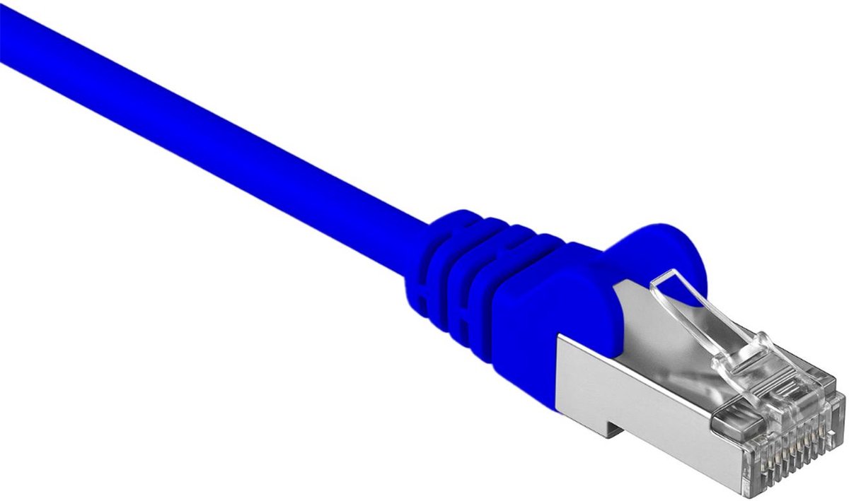 Goobay CAT 5e Patch Cable, SF/UTP, blue 5 m