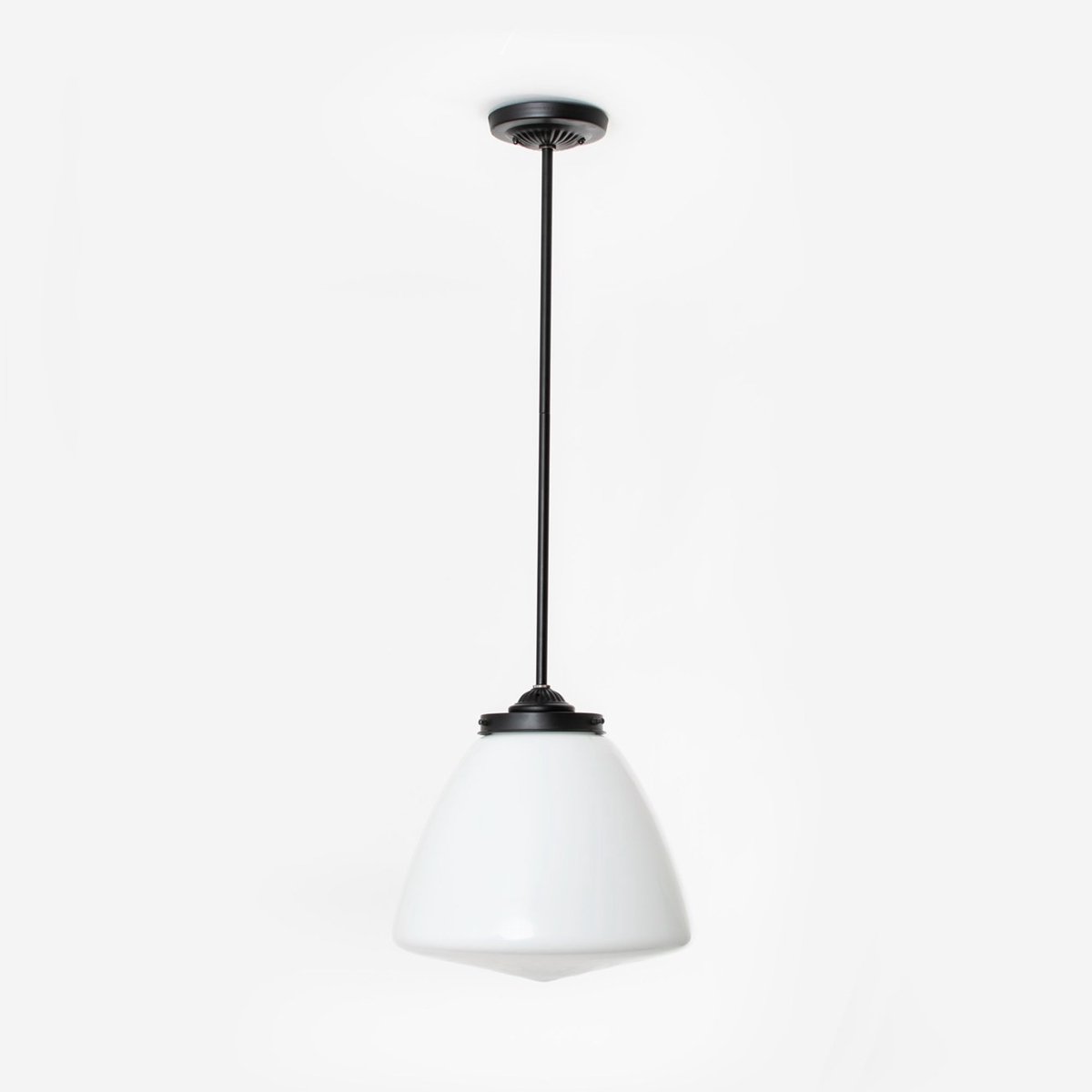 Coloured by Art Hanglamp Schoolbol Large Moonlight - Art Deco Trade Zwart