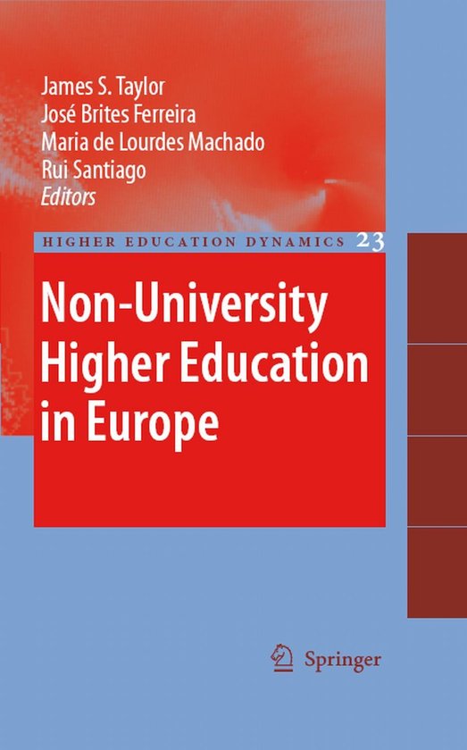 Non-University Higher Education in Europe - cover