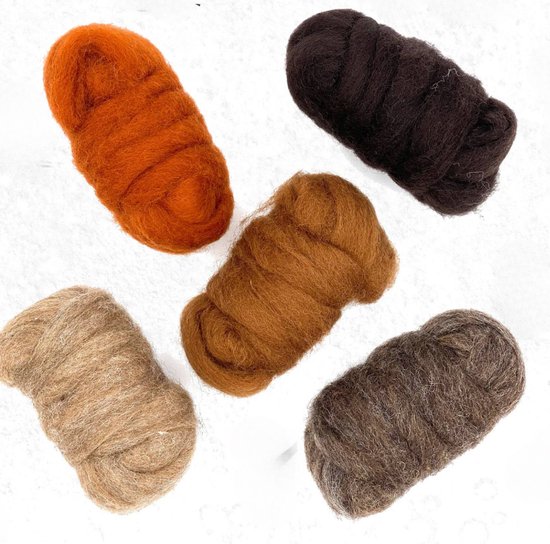 Hertje Naaldvilten | Naaldvilt pakketten - Meaningful Crafts | De Viltwinkel
